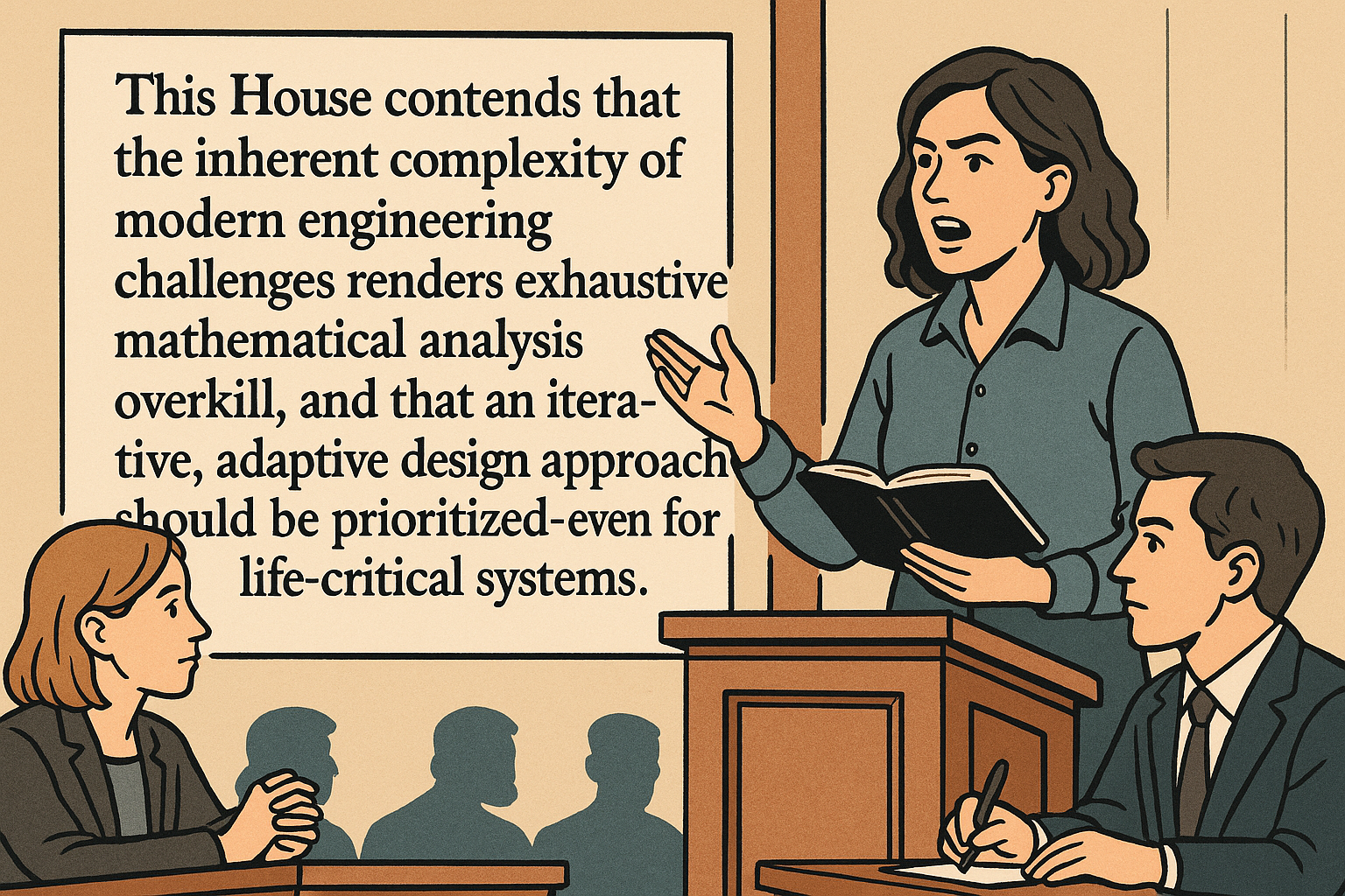 Debate illustration