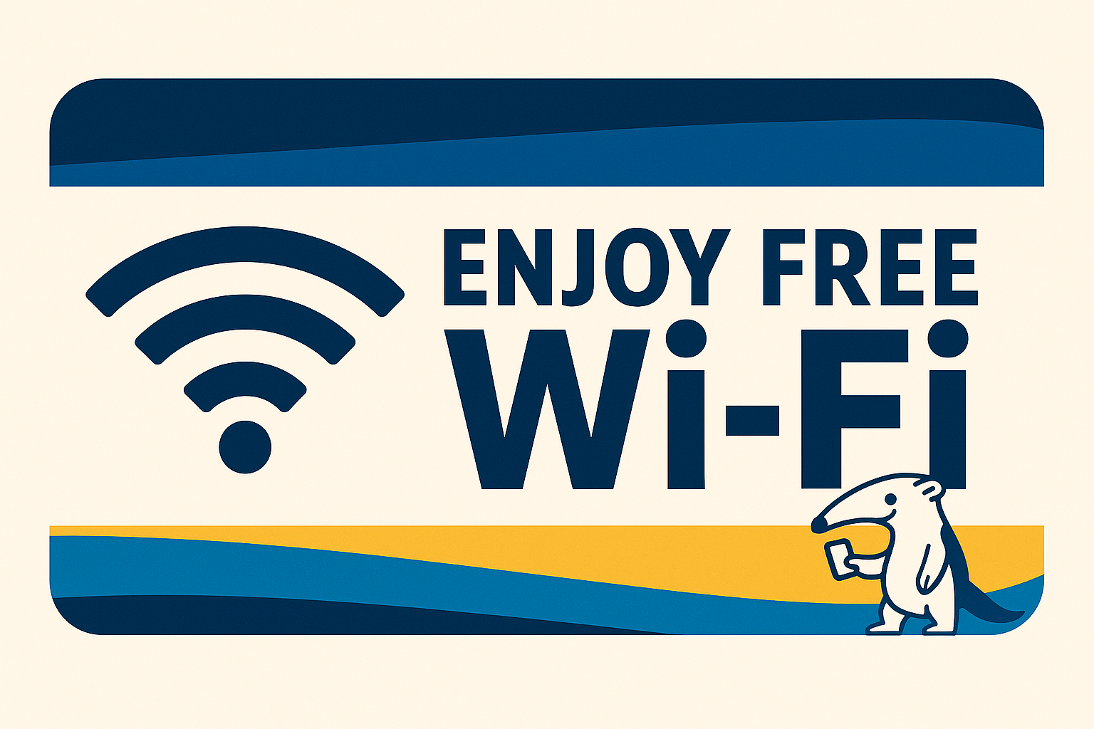 Enjoy Free WiFi